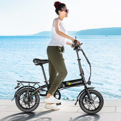SAMEBIKE YINYU14 Vélo électrique portable pour trajets urbains