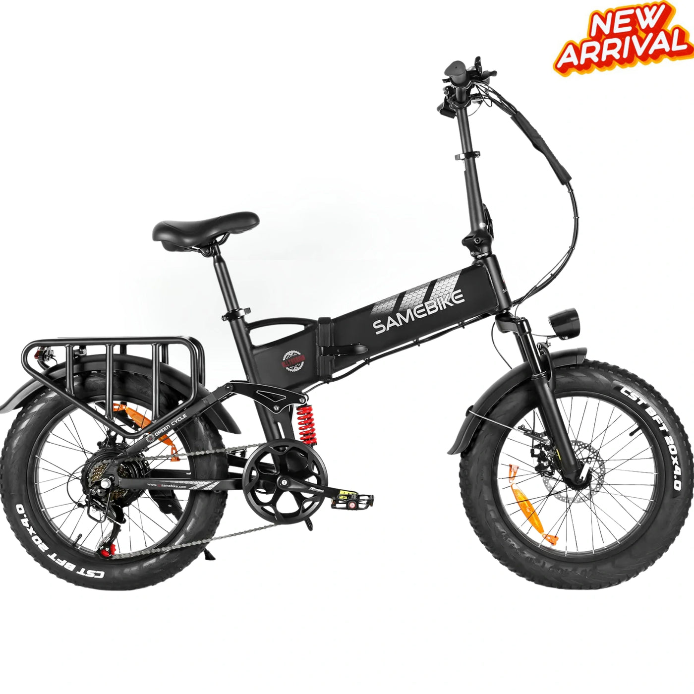 SAMEBIKE RS-A02 Pro Vélo électrique tout-terrain à gros pneus