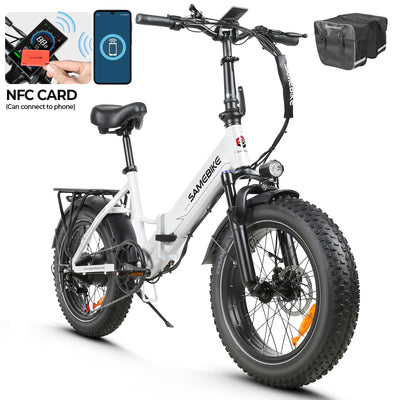 SAMEBIKE LOTDM200-II Pneus larges Vélo électrique pliant