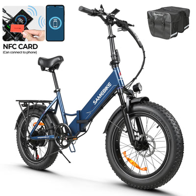 SAMEBIKE LOTDM200-II Pneus larges Vélo électrique pliant