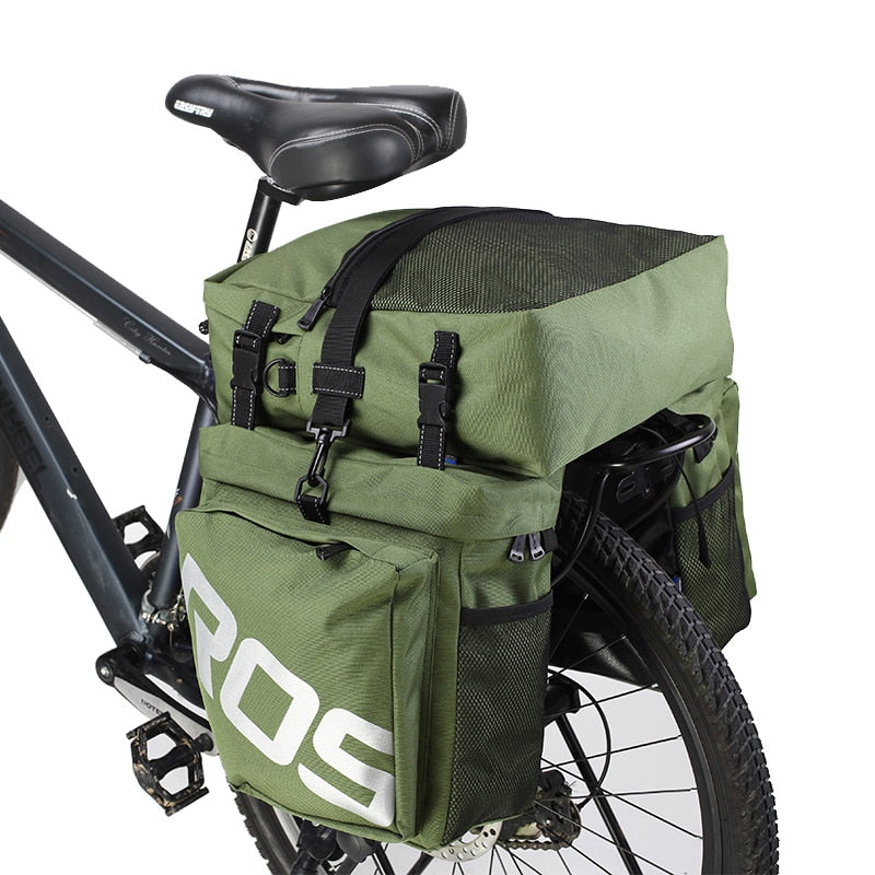 Borse portapacchi 3 in 1 per bici, doppie laterali