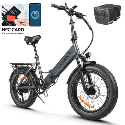 SAMEBIKE LOTDM200-II Pneus larges Vélo électrique pliant