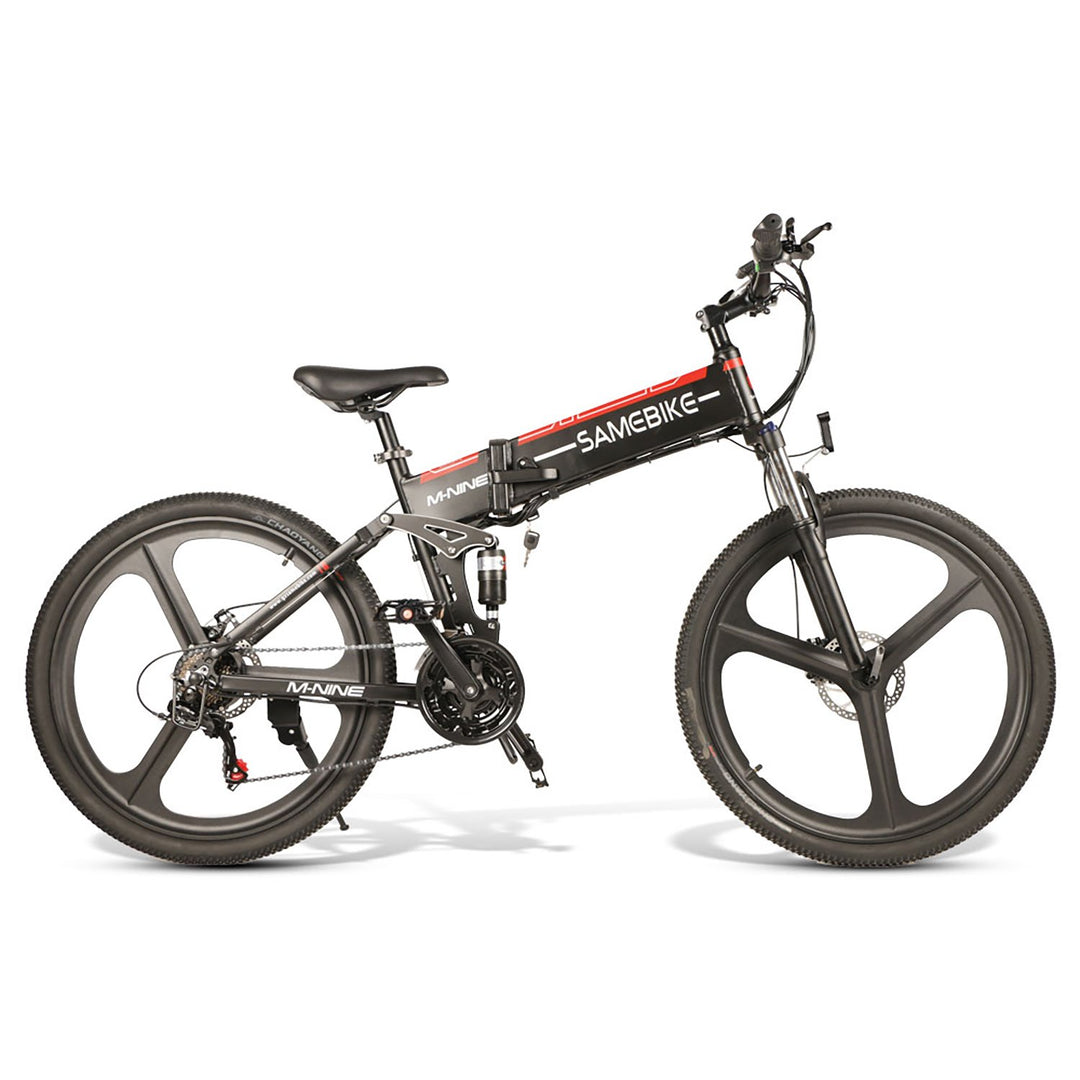 Vélo Électrique Pliable Samebike 26 Pouces VTT 21 Vitesses - 500W - Noir