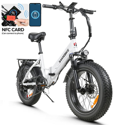 SAMEBIKE LOTDM200-II Pneus larges Vélo électrique pliant