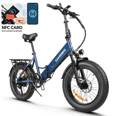 SAMEBIKE LOTDM200-II Pneus larges Vélo électrique pliant