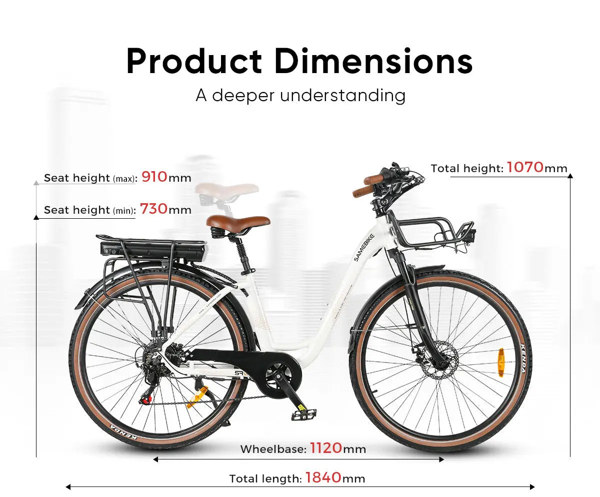 SAMEBIKE RS-A07 Vélo électrique Urbain