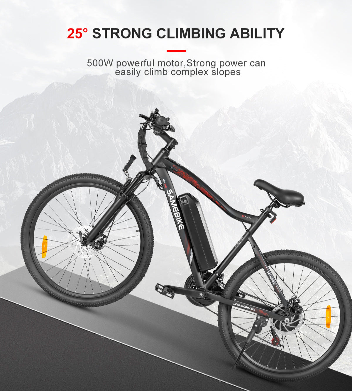 SAMEBIKE SY26-II Vélo électrique Tout terrain