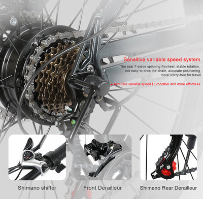 SAMEBIKE SY26-II Vélo électrique Tout terrain