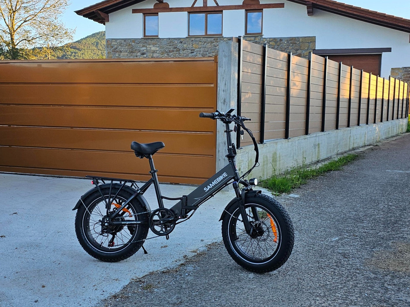 SAMEBIKE LOTDM200-II Pneus larges Vélo électrique pliant