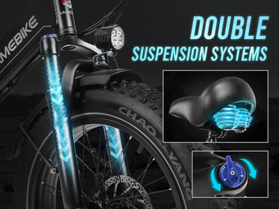 SAMEBIKE LOTDM200-II Pneus larges Vélo électrique pliant